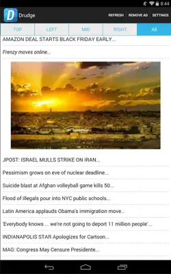 Drudge Report android App screenshot 2